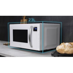 Cecotec GrandHeat 2300 Flatbed Touch Blanco Solo microondas Encimera 23 L 800 W
