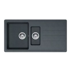 Mepamsa JANUS 97.50 REV Fregadero empotrado Rectangular Sintético