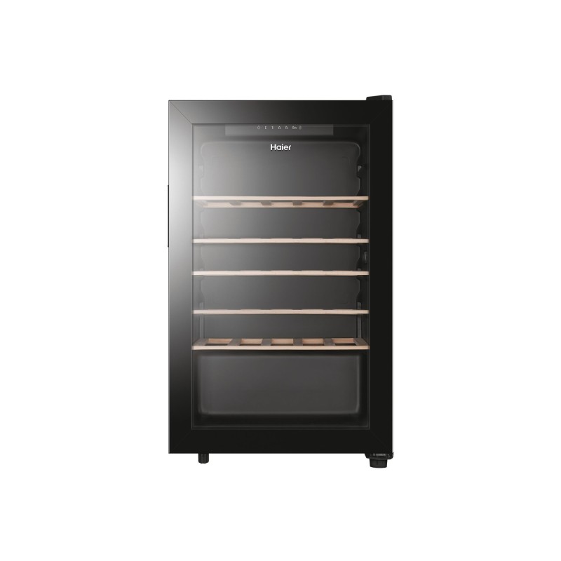 Haier Wine Bank 50 Serie 3 HWS33GG Nevera de vino Independiente Negro 33 botella(s)