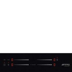 Smeg Universal SI1M7743B hobs Negro Integrado 70 cm Con placa de inducción 4 zona(s)