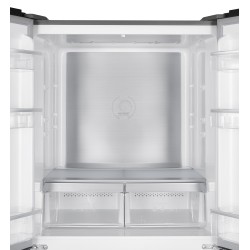 Corbero CF4PH7823NFDXMA nevera puerta lado a lado Independiente 466 L Acero inoxidable