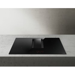Elica NIKOLATESLA ALPHA BL A 78 Negro Integrado 78 cm Con placa de inducción 4 zona(s) Campana integrada