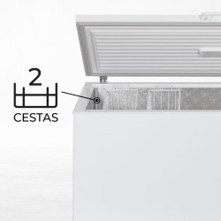 Aspes ACH6200EDC congelador Arcón congelador Independiente 600 L Blanco