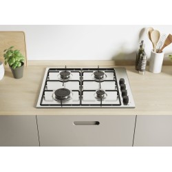 Candy Smart CHW6LBX 4U Acero inoxidable Integrado 60 cm Encimera de gas 4 zona(s)