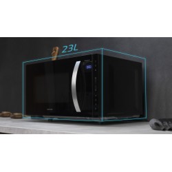 Cecotec GrandHeat 2300 Flatbed Touch Negro Solo microondas Encimera 23 L 800 W
