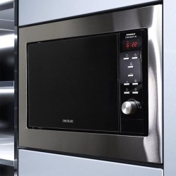 Cecotec 01389 microondas Negro, Acero Microondas con grill Integrado 23 L 900 W