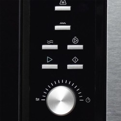 Cecotec 01389 microondas Negro, Acero Microondas con grill Integrado 23 L 900 W