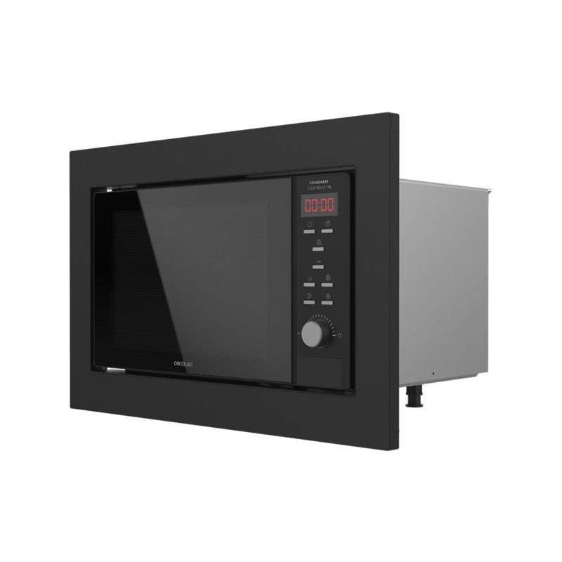 Cecotec 01387 microondas Negro Microondas con grill Integrado 23 L 900 W