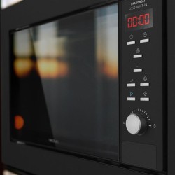 Cecotec 01387 microondas Negro Microondas con grill Integrado 23 L 900 W