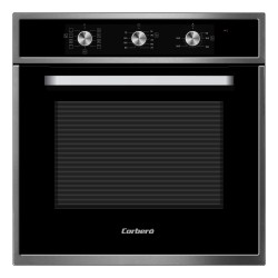 Corbero CCHM703X horno 65 L 3000 W Negro, Acero inoxidable