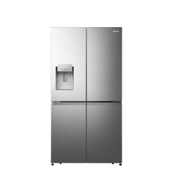 Hisense RQ760N4SASE nevera puerta lado a lado Independiente 584 L Acero inoxidable