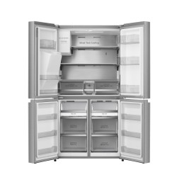Hisense RQ760N4SASE nevera puerta lado a lado Independiente 584 L Acero inoxidable