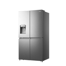 Hisense RQ760N4SASE nevera puerta lado a lado Independiente 584 L Acero inoxidable