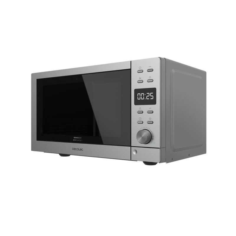 Cecotec 01399 microondas Negro, Acero Microondas con grill Encimera 20 L 700 W