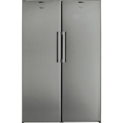 Whirlpool UW8 F2Y XBI F 2 Congelador vertical Independiente 263 L Acero inoxidable