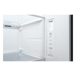 LG GSLV70PZTD nevera puerta lado a lado Independiente 635 L Metálico, Plata