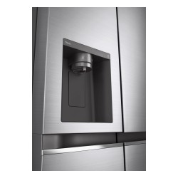 LG GSLV70PZTD nevera puerta lado a lado Independiente 635 L Metálico, Plata