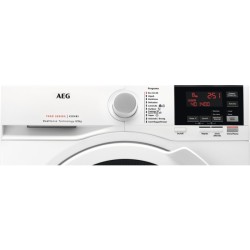 AEG L7WBG851 lavadora-secadora Independiente Carga frontal Blanco