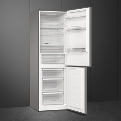 Smeg FC19XDNC nevera y congelador Independiente 326 L Acero inoxidable