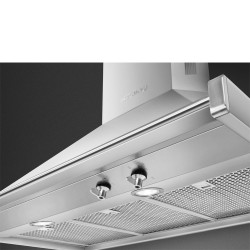 Smeg KD90HXE campana De pared Acero inoxidable 630 m³ h