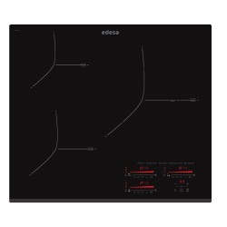 Edesa EIMS-6330 B Negro Integrado 59 cm Con placa de inducción 3 zona(s)