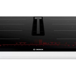 Bosch Serie 8 PXX875D67E hobs Negro Integrado 80 cm Con placa de inducción 4 zona(s) Campana integrada