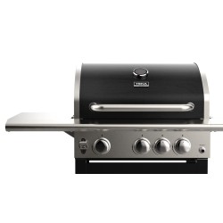 Teka BBQ 3100 G Parrilla Isla de cocina Gas Negro, Acero inoxidable 13190 W