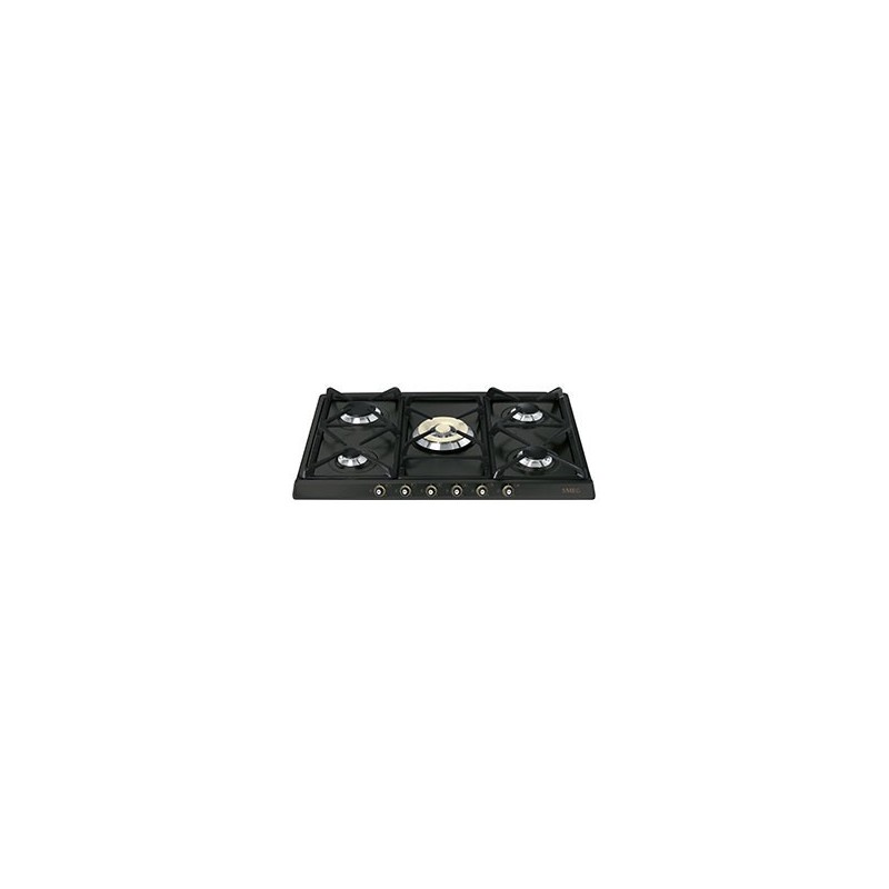 Smeg SR775AO hobs Antracita Integrado Encimera de gas 5 zona(s)