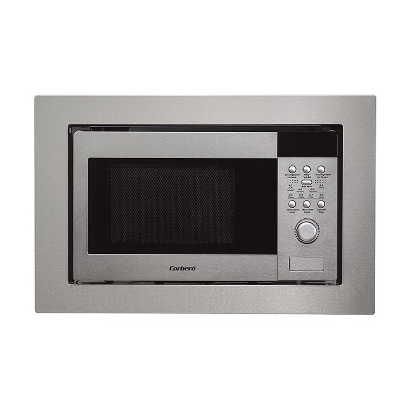 Corbero CMICIM122 microondas Acero inoxidable Microondas con grill Integrado 20 L 800 W
