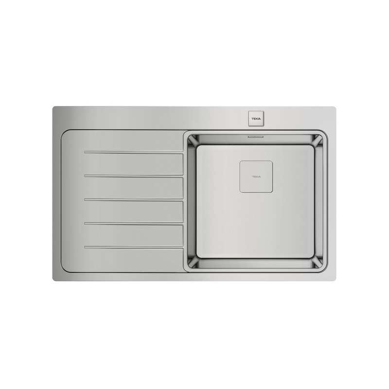 Teka Zenit RS15 1C 1E 86 Fregadero empotrado Rectangular Acero inoxidable