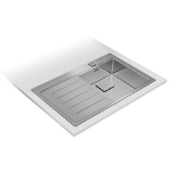 Teka Zenit RS15 1C 1E 86 Fregadero empotrado Rectangular Acero inoxidable