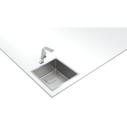 Teka FlexLinea RS15 40.40 M-XT 1C PureClean Fregadero encastrado bajo encimera Plaza Acero inoxidable