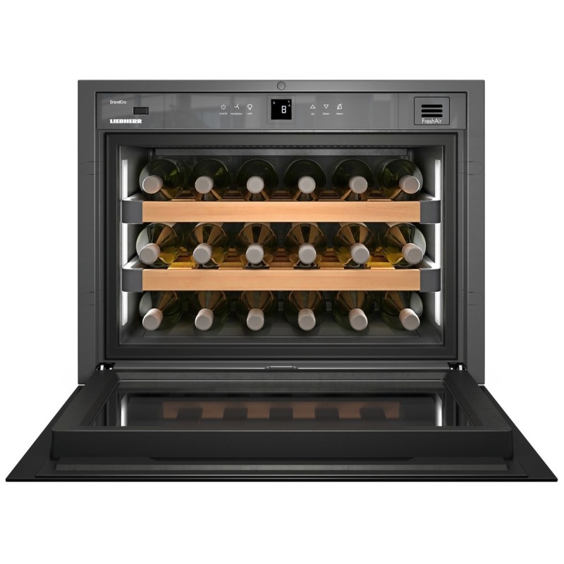 Liebherr WKEgb 582 GrandCru Integrado Negro 18 botella(s)