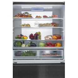 Haier HB26FSNAAA Independiente 750 L Negro