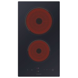 Candy Idea CDH30 Negro Integrado 28.8 cm Cerámico 2 zona(s)