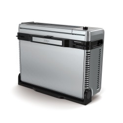 Ninja SP101 Sencillo 10 L Independiente 2400 W Freidora de aire caliente Negro, Acero inoxidable