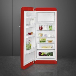 Smeg FAB28LRD5 nevera combi Independiente 270 L Rojo