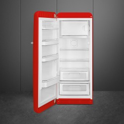 Smeg FAB28LRD5 nevera combi Independiente 270 L Rojo