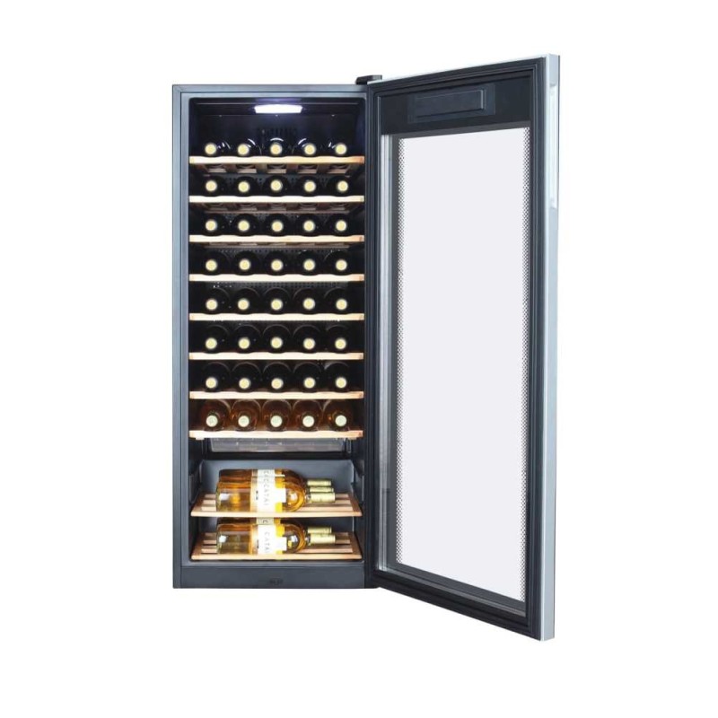 Haier Wine Bank 50 Serie 3 WS50GA Nevera de vino Independiente Negro 50 botella(s)
