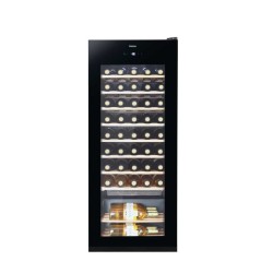 Haier Wine Bank 50 Serie 3 WS50GA Nevera de vino Independiente Negro 50 botella(s)