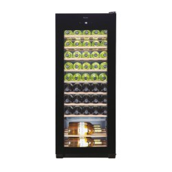 Haier Wine Bank 50 Serie 3 WS50GA Nevera de vino Independiente Negro 50 botella(s)