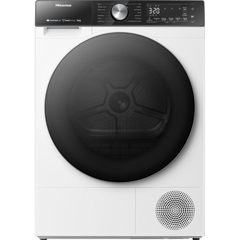 Hisense DH5S102BW secadora Independiente Carga frontal 10 kg Blanco