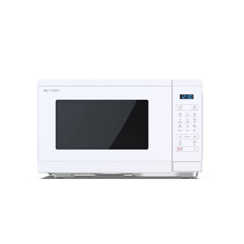 Sharp YC-MG252AE-C microondas Blanco Microondas con grill Encimera 25 L 900 W