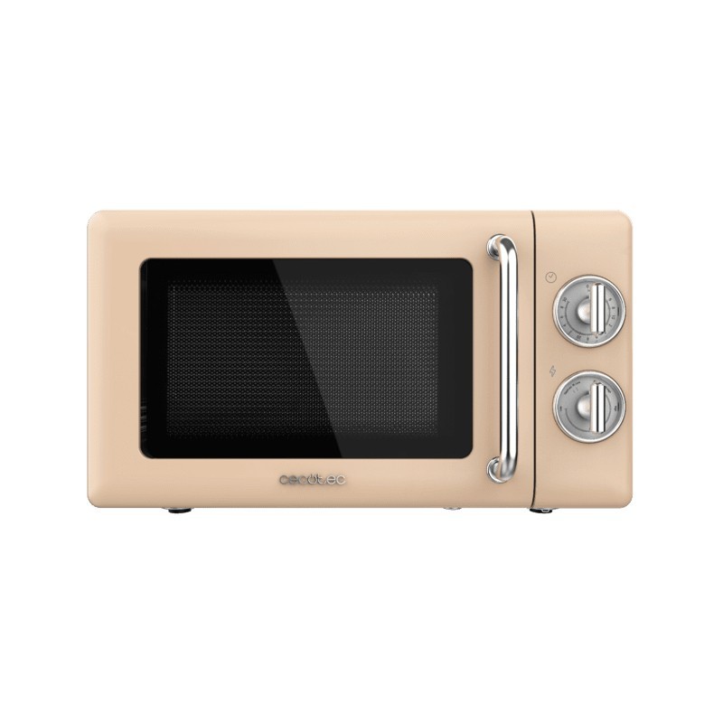 Cecotec 01704 microondas Beige Solo microondas Encimera 20 L 700 W
