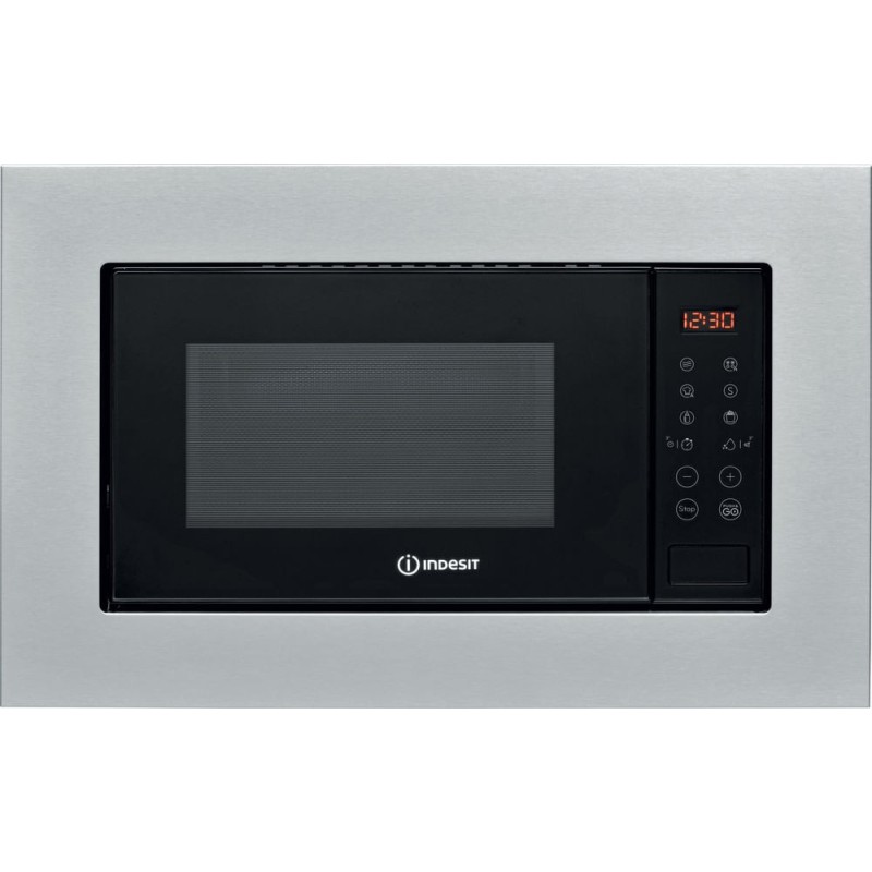 Indesit MWI 120 SX Acero inoxidable Solo microondas Integrado 20 L 800 W