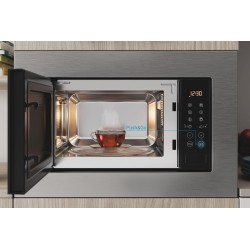 Indesit MWI 120 SX Acero inoxidable Solo microondas Integrado 20 L 800 W