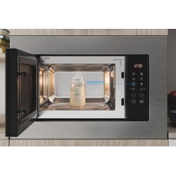Indesit MWI 120 SX Acero inoxidable Solo microondas Integrado 20 L 800 W
