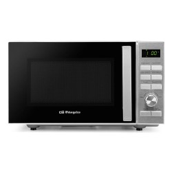 Orbegozo MIG 2050 CE microondas Negro, Plata Microondas con grill Encimera 20 L 800 W