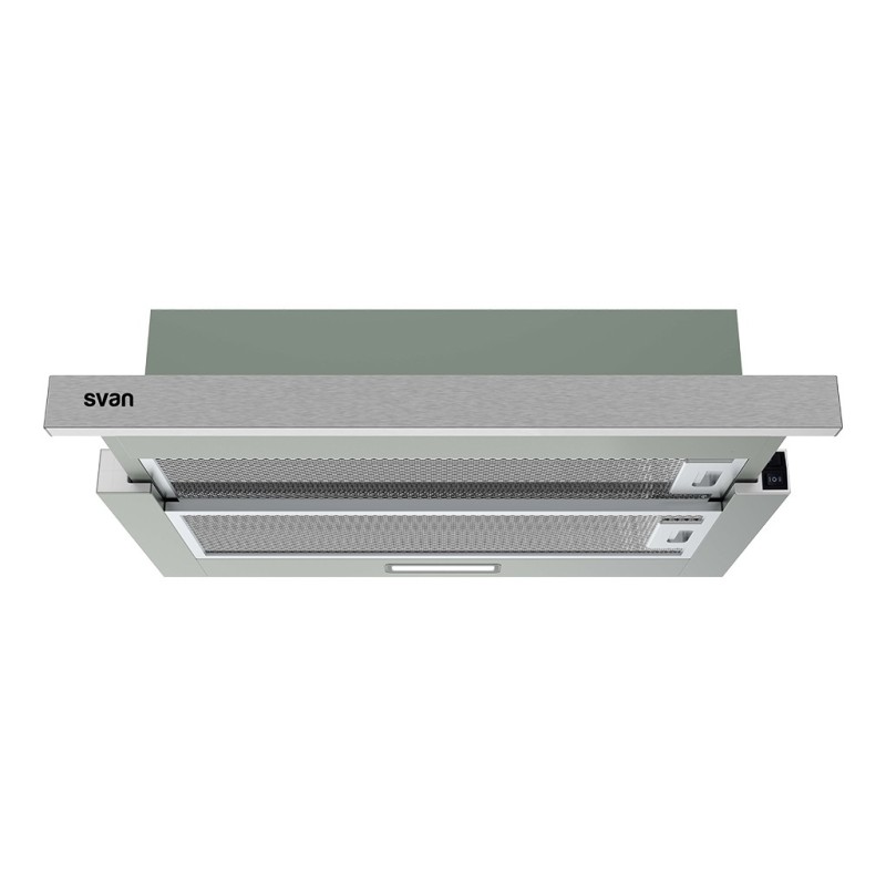 SVAN SCPE601CX campana De techo Acero inoxidable 450 m³ h
