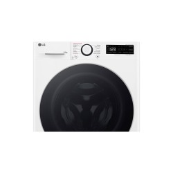 LG F2DR5S09A1W lavadora-secadora Independiente Carga frontal Blanco